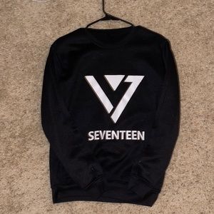 No brand. K-pop Seventeen Mingyu Sweater. Used a couple of times.